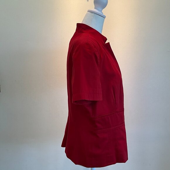 Worthington Stretch Top Red - Picture 2 of 5